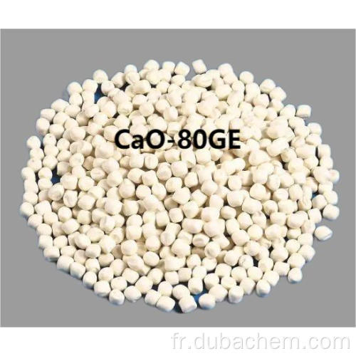 Particules d&#39;oxyde de calcium à oxyde de calcium